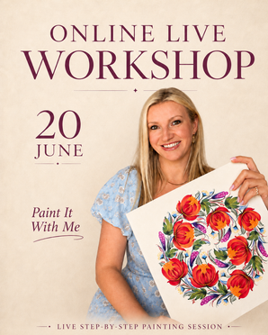 Petrykivka Online Live Workshop June 20