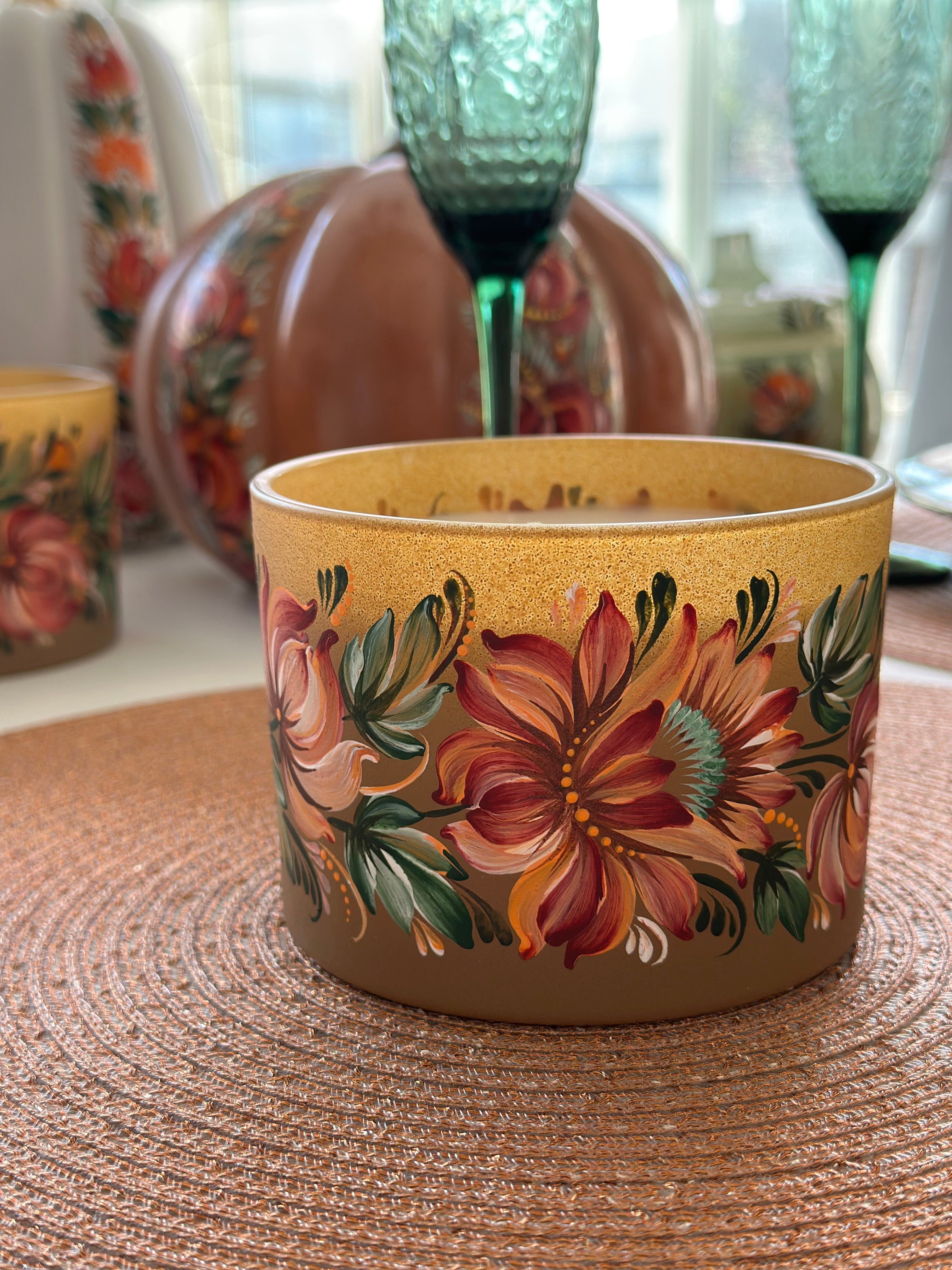 Autumn Bloom Candle