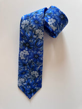 Silk Tie Midnight Bloom
