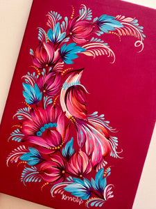 Azure Petals Dance — Notebook