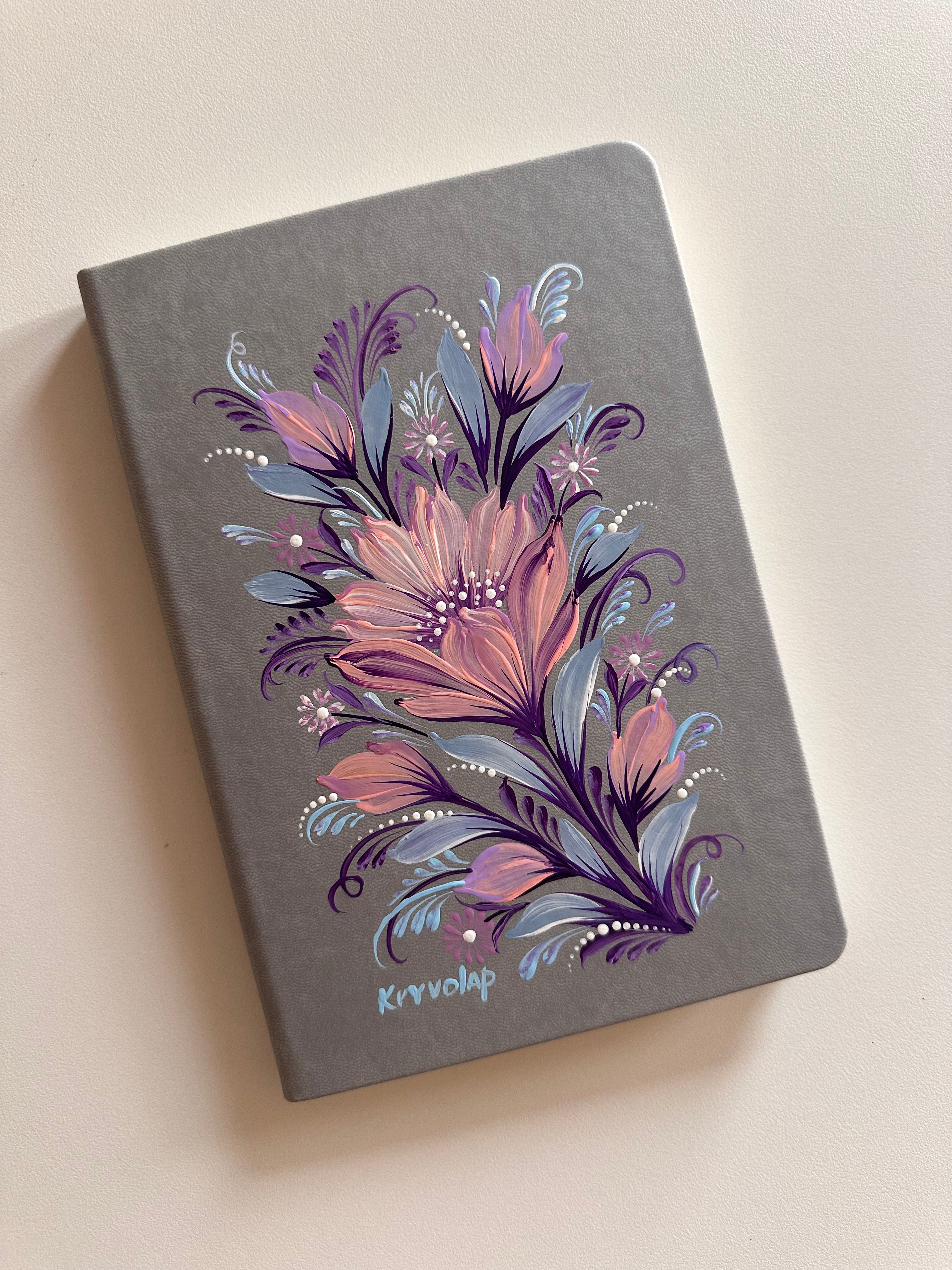 Blush & Lavender Whisper — Notebook