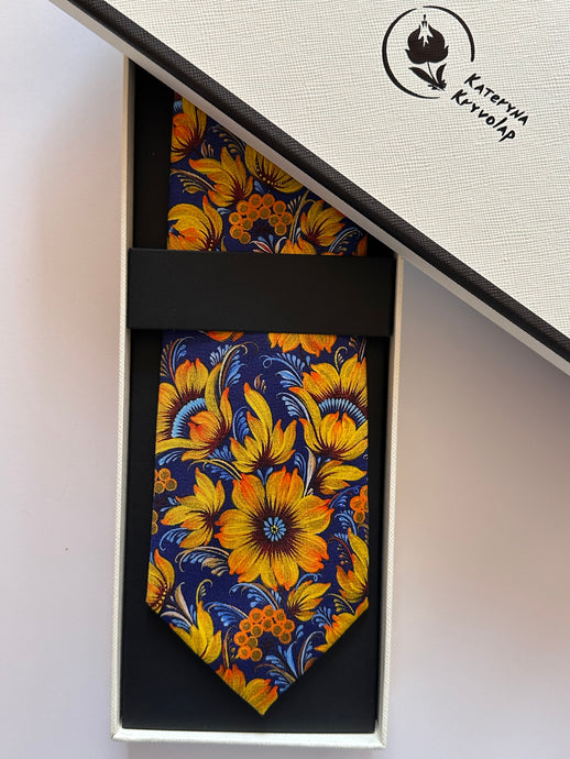 Silk Tie Heritage Flame