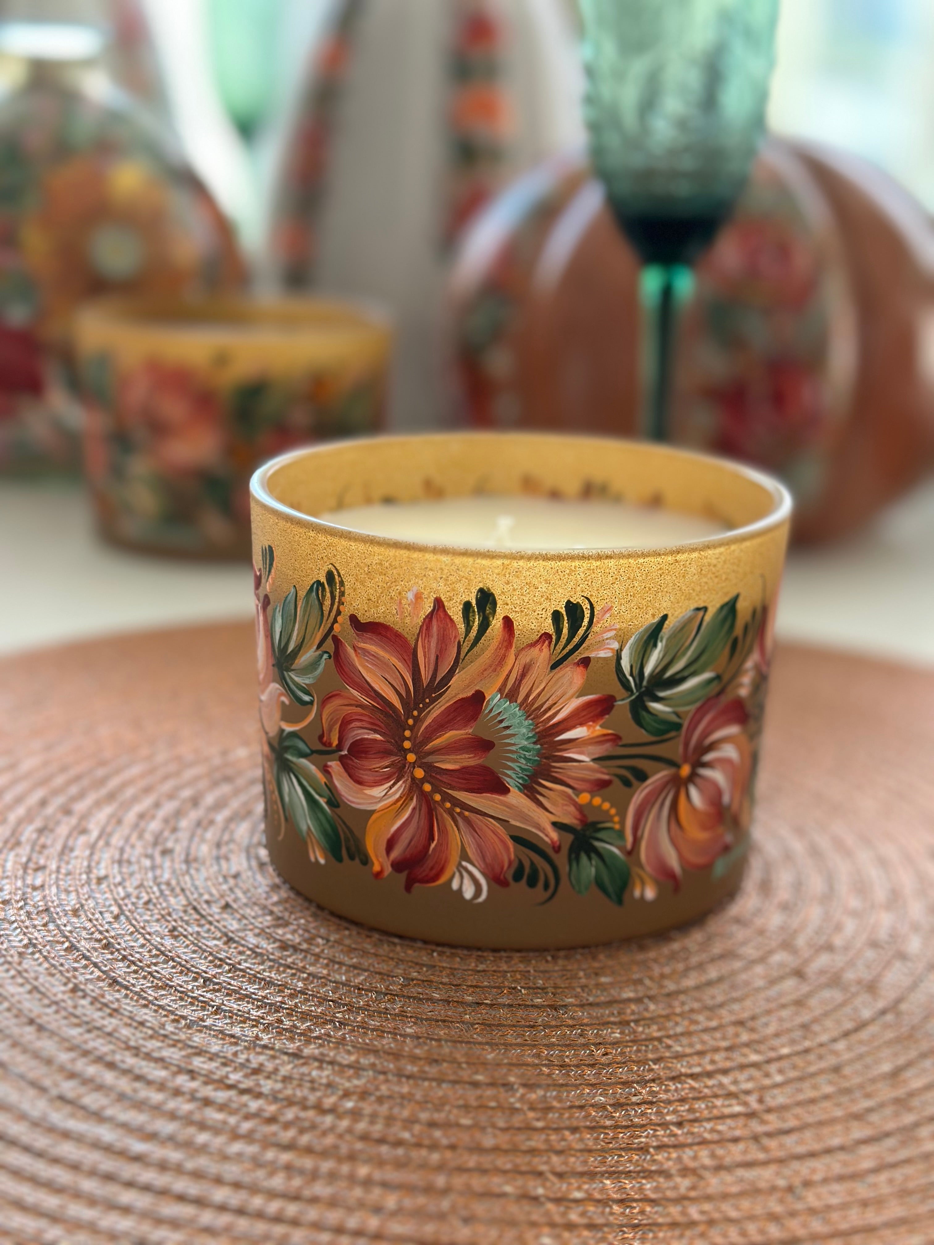 Autumn Bloom Candle
