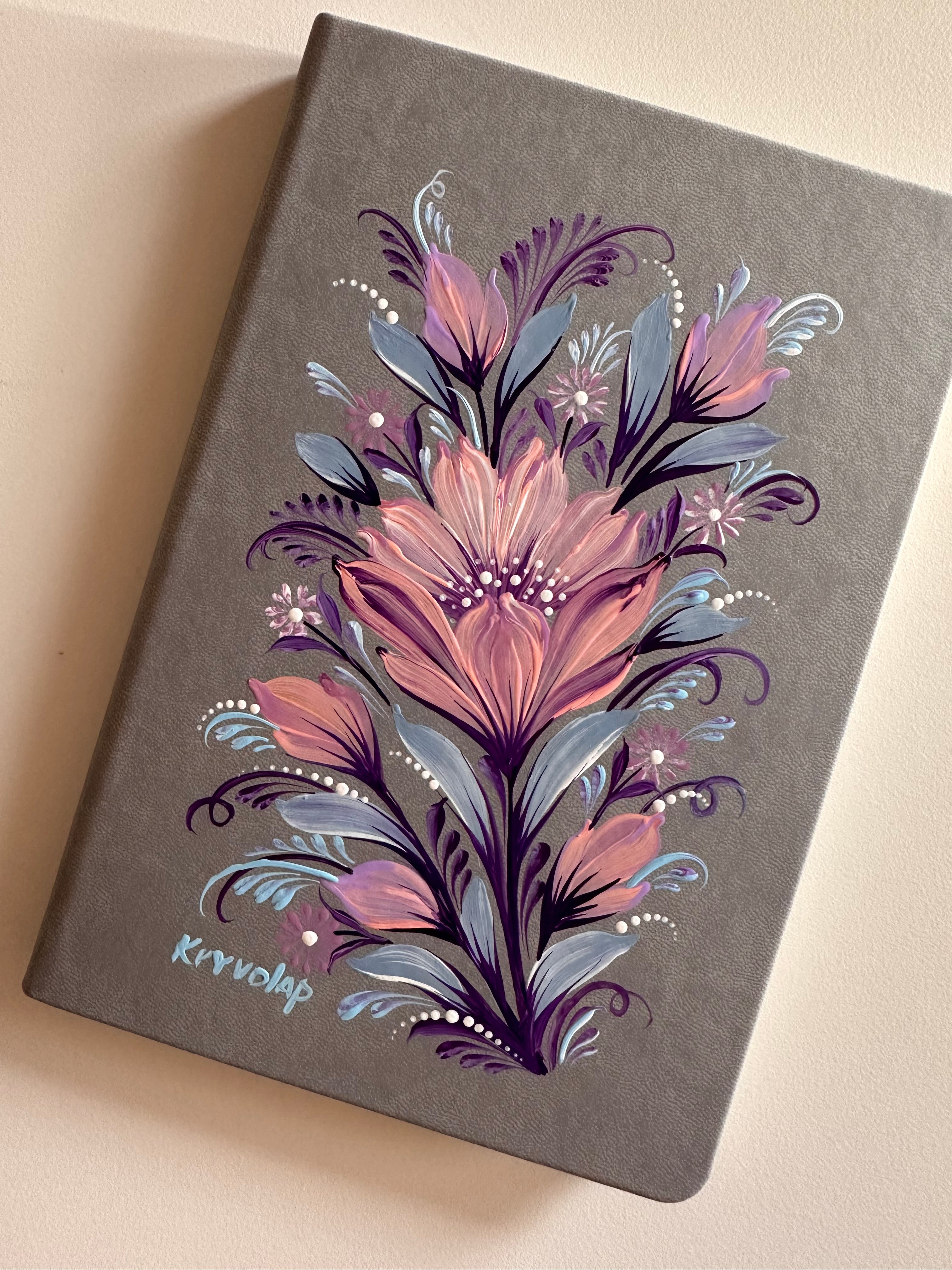 Blush & Lavender Whisper — Notebook