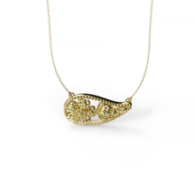 Drop Lace Pendant with Chain