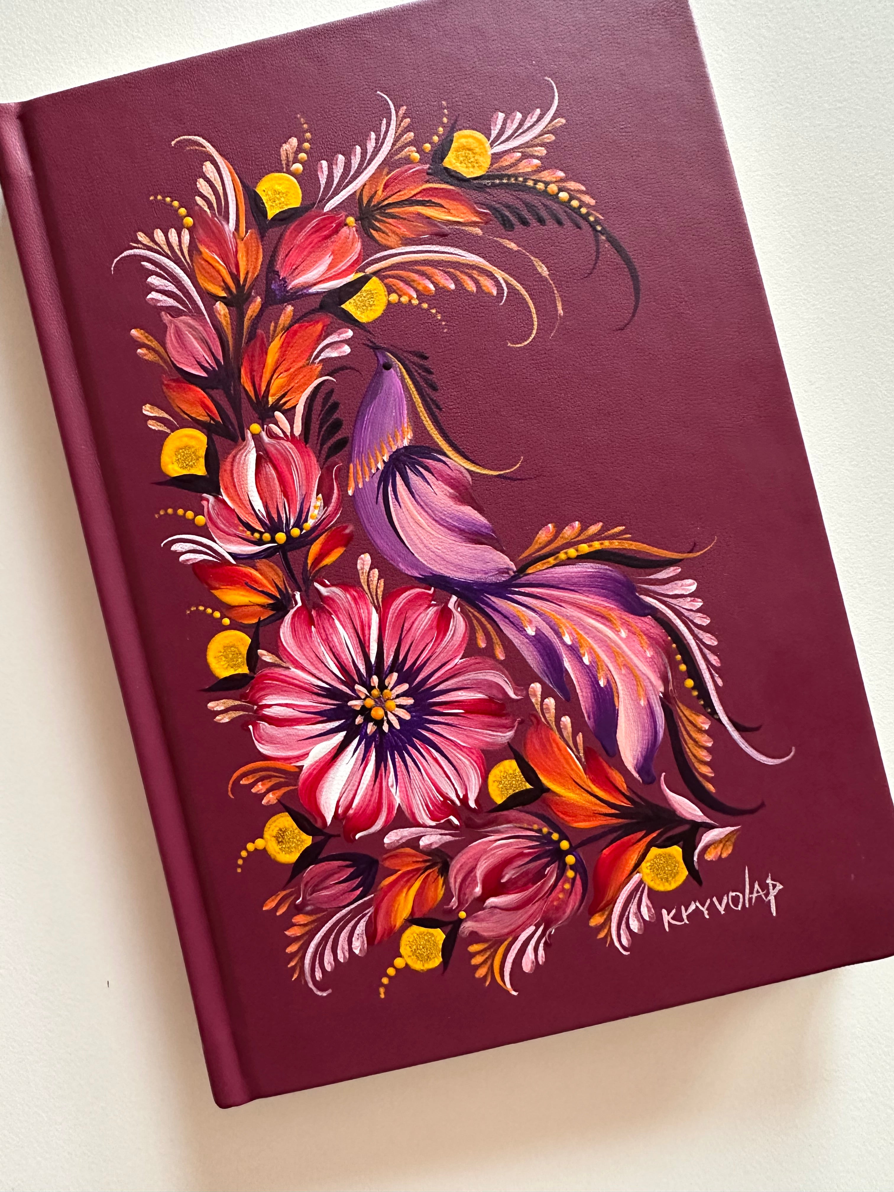 Crimson Petal Cascade — Notebook