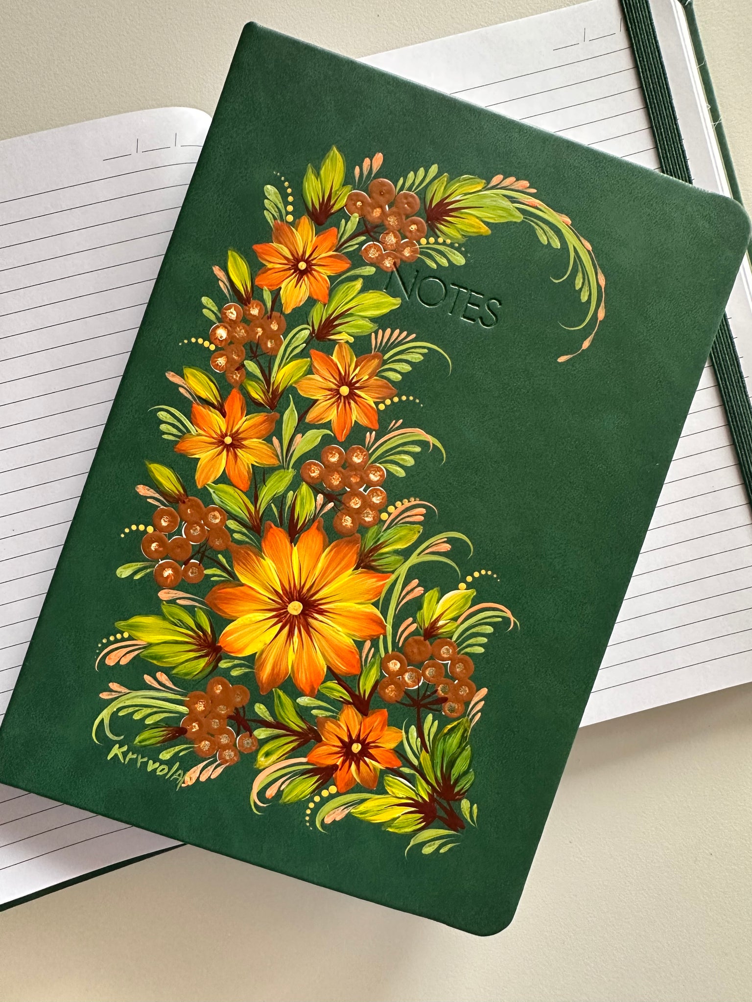 Notebook Embrace Embrace of Light — Notebook – Kateryna Kryvolap