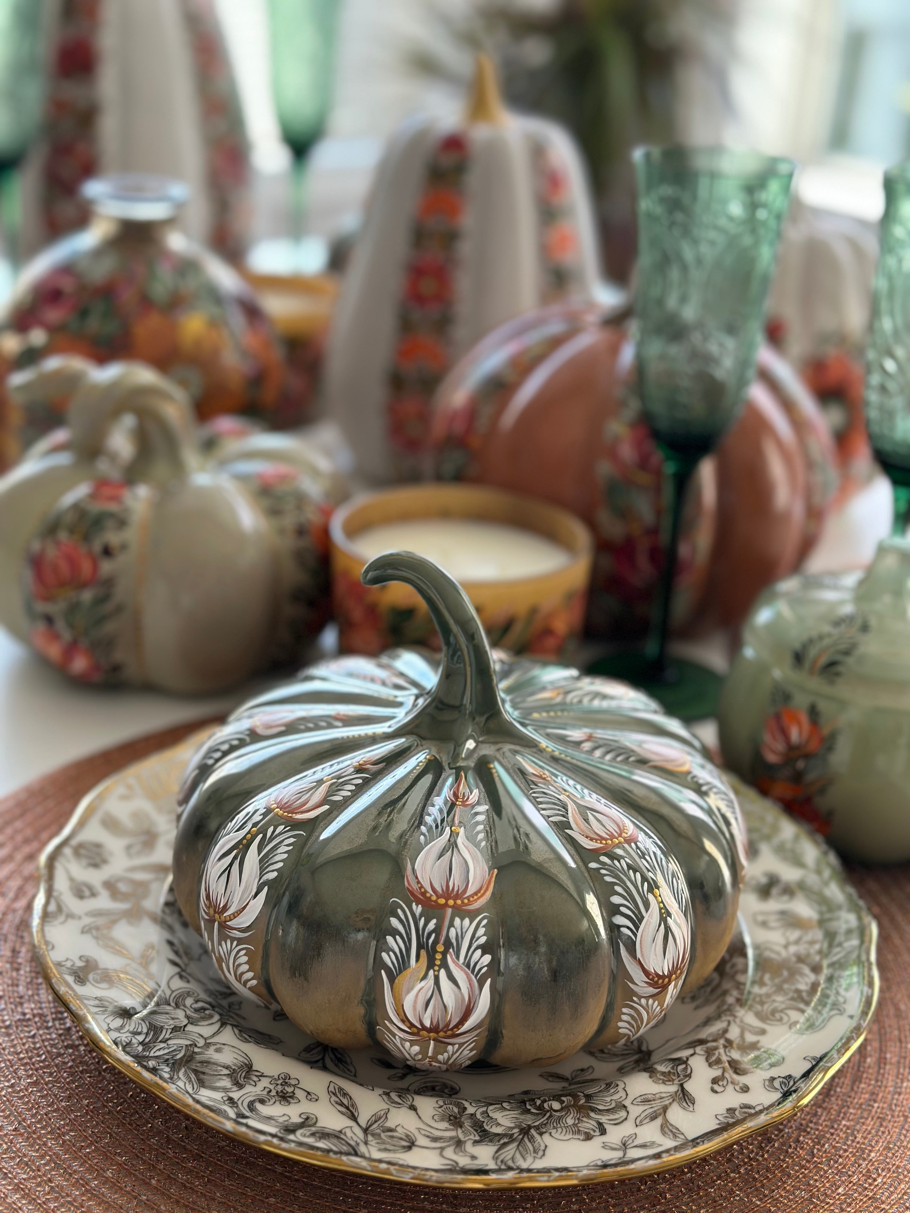 Golden Blossom Pumpkin