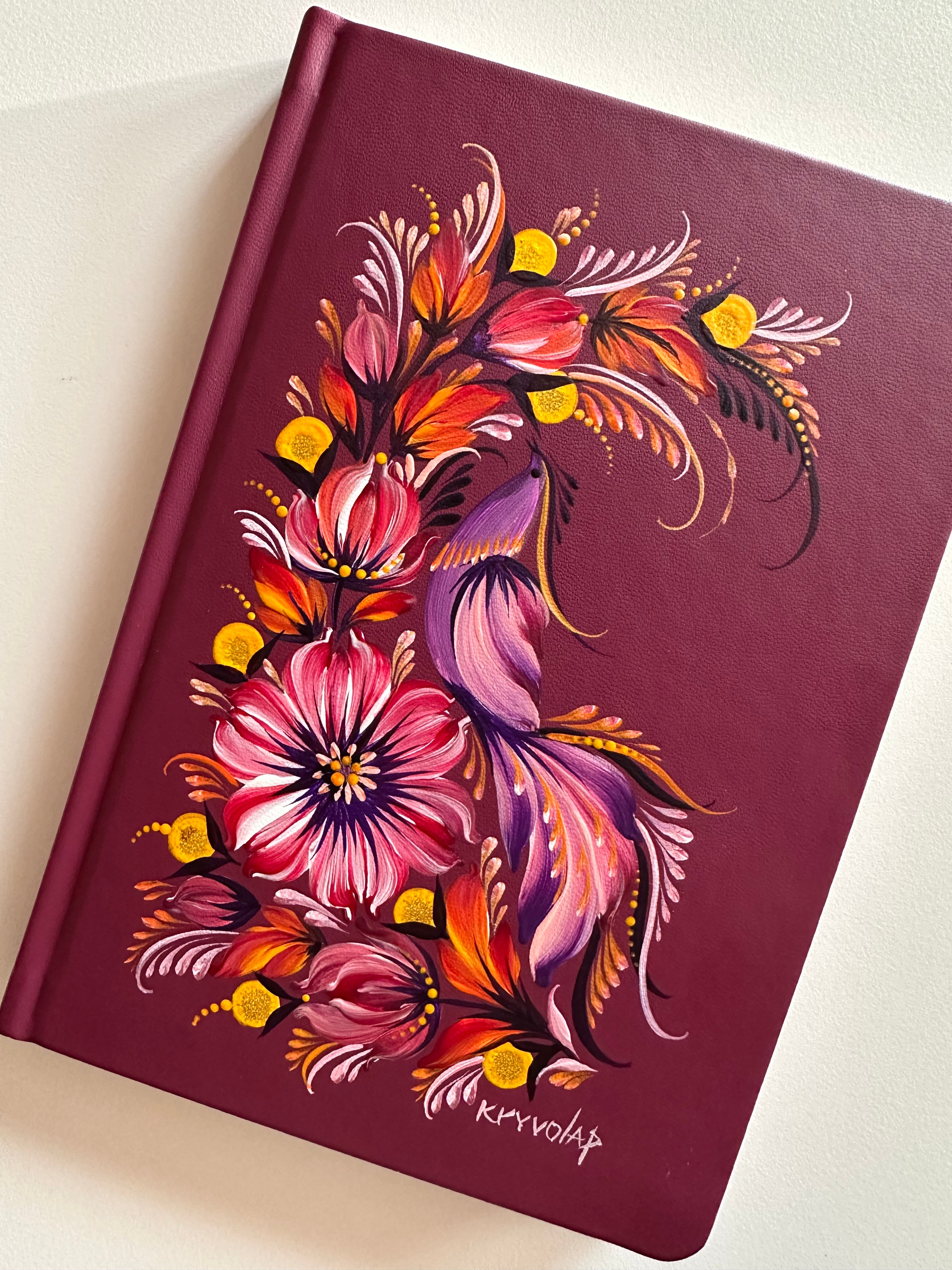 Crimson Petal Cascade — Notebook