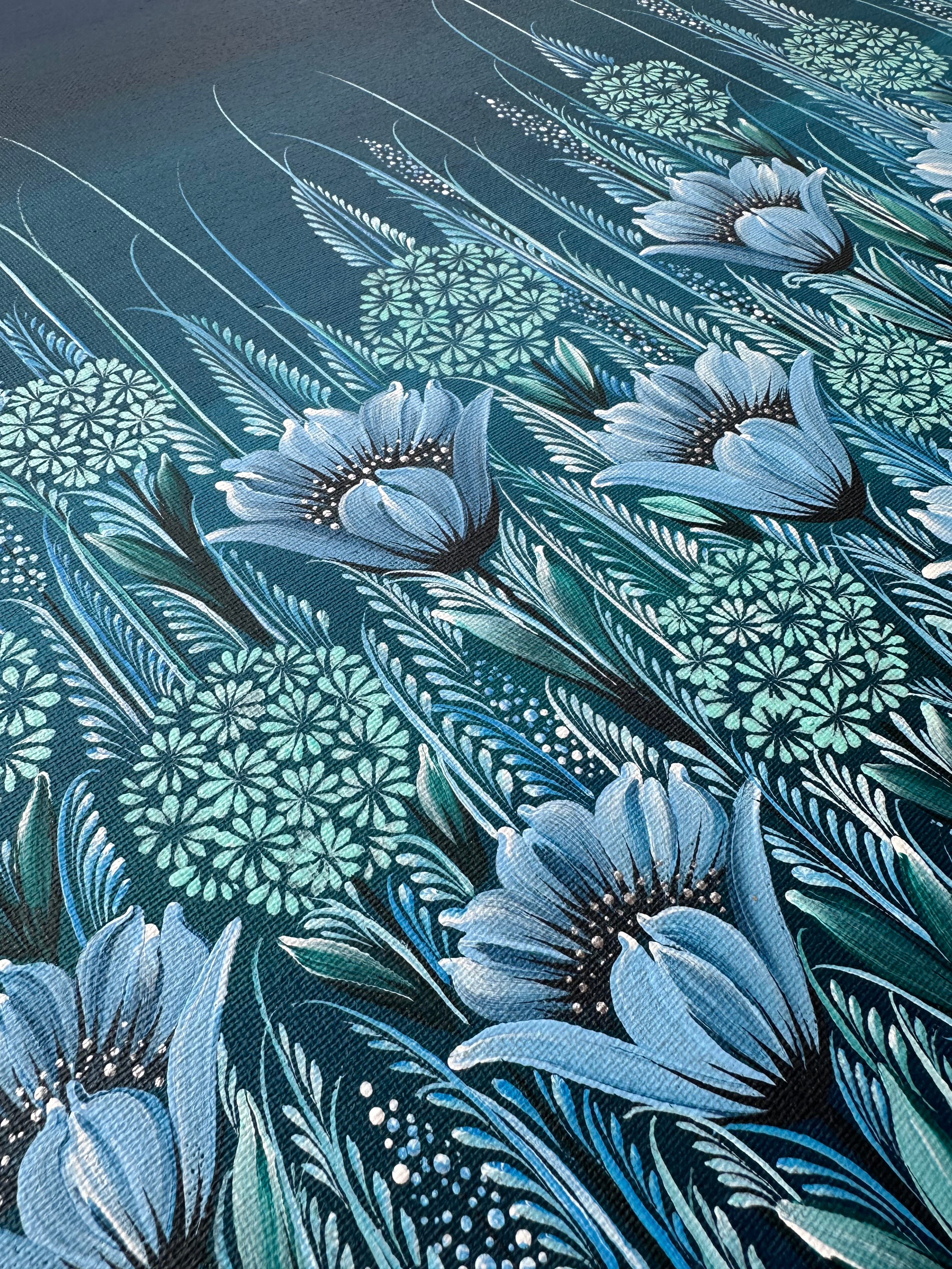 FIELDS OF CALM - 27.6 in x 19.7 in (50 cm x 70 cm)