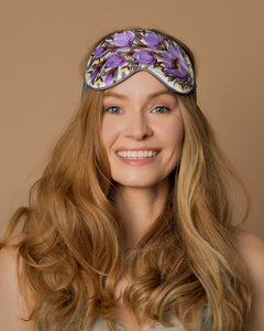 Silk Sleep Mask "Lilac Dusk"