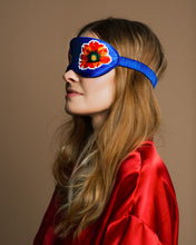 Silk Sleep Mask "Solar Bloom"