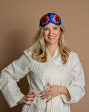 Silk Sleep Mask "Solar Bloom"
