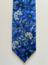 Silk Tie Midnight Bloom