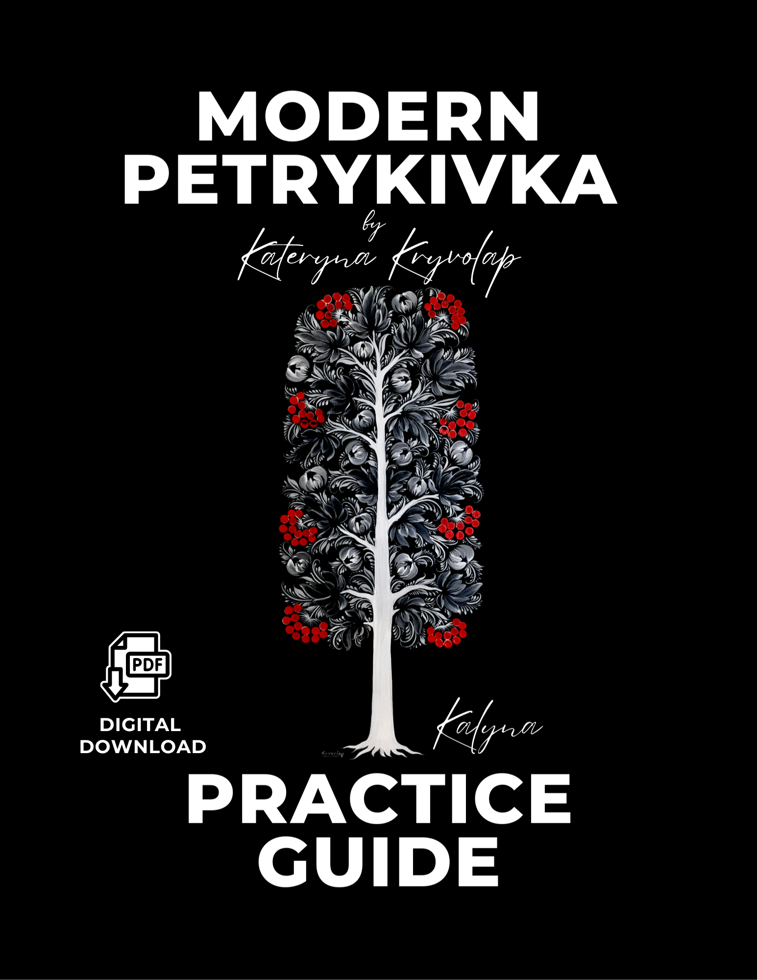Petrykivka Art Practice Guide "Kalyna"