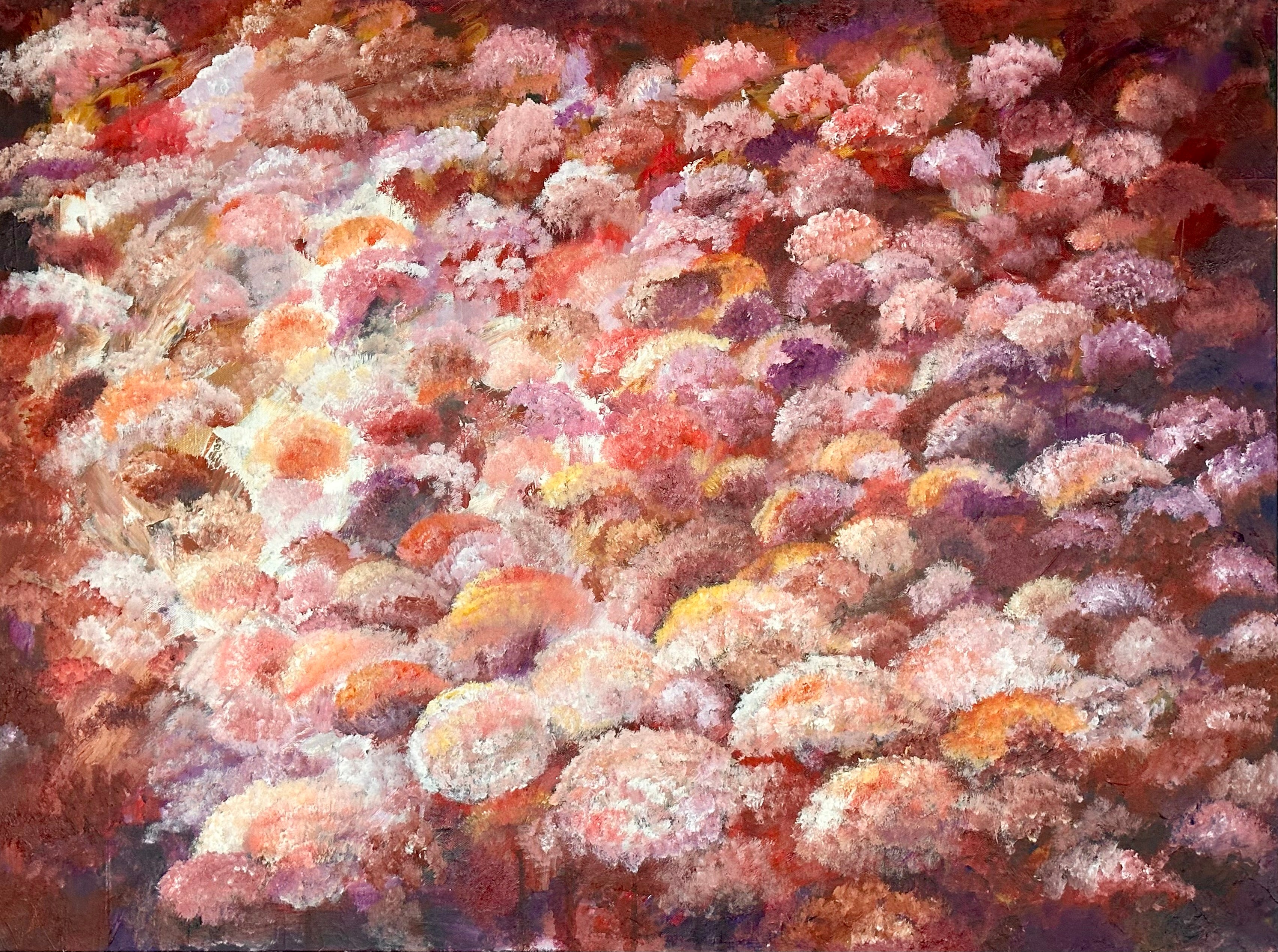 INTO THE WARMTH - 30 in x 40 in (76.2 cm x 101.6 cm)