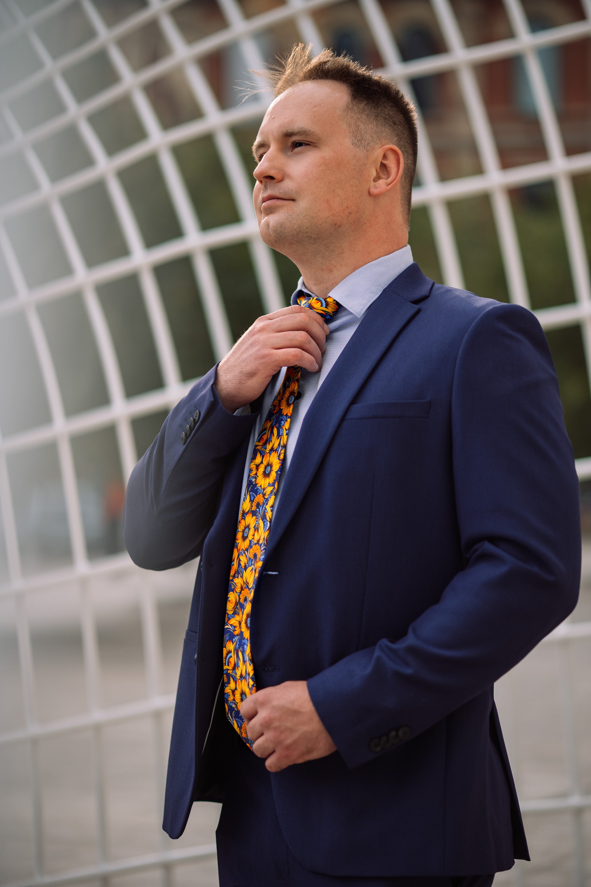 Silk Tie Heritage Flame