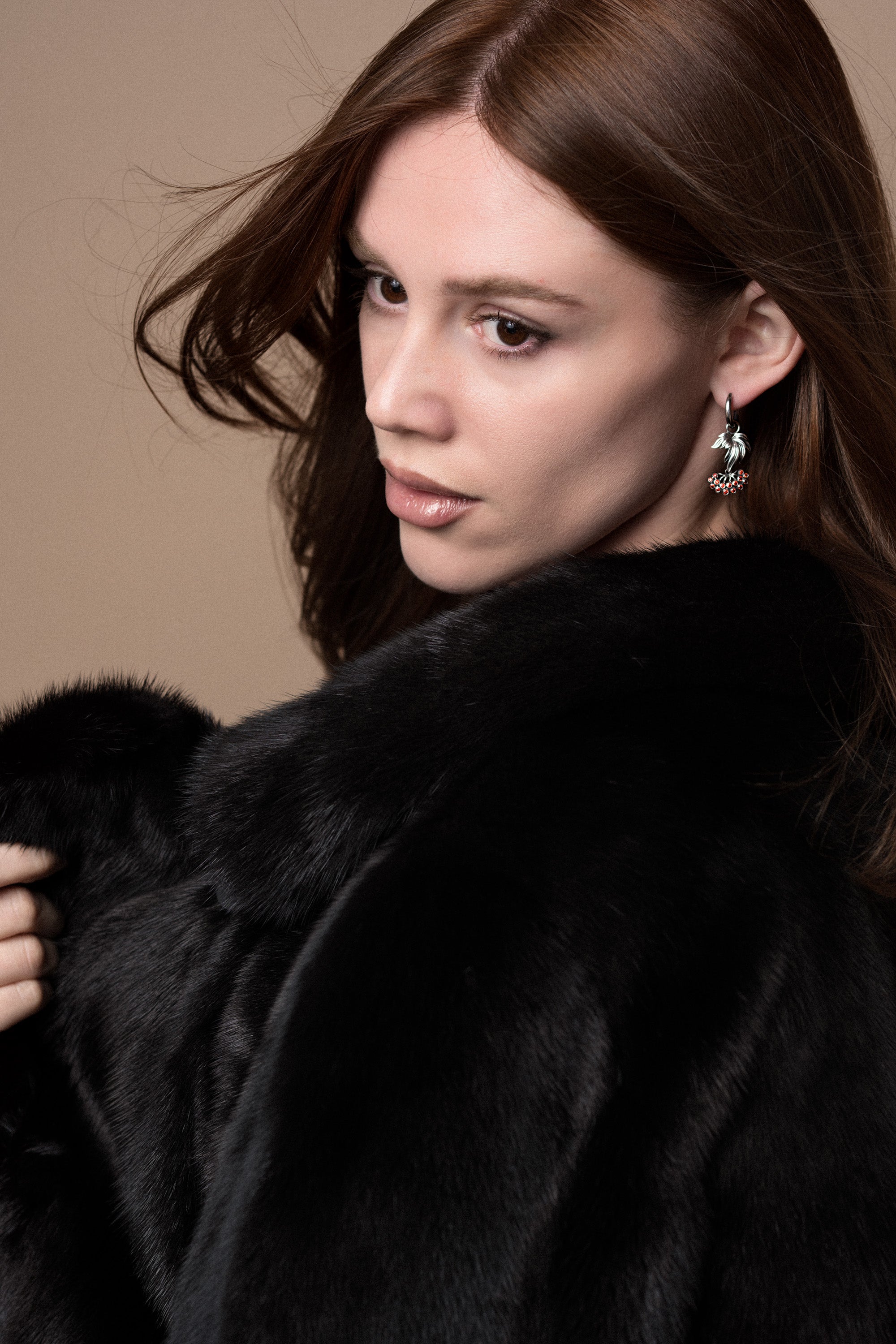 Kalyna Garnet Earrings