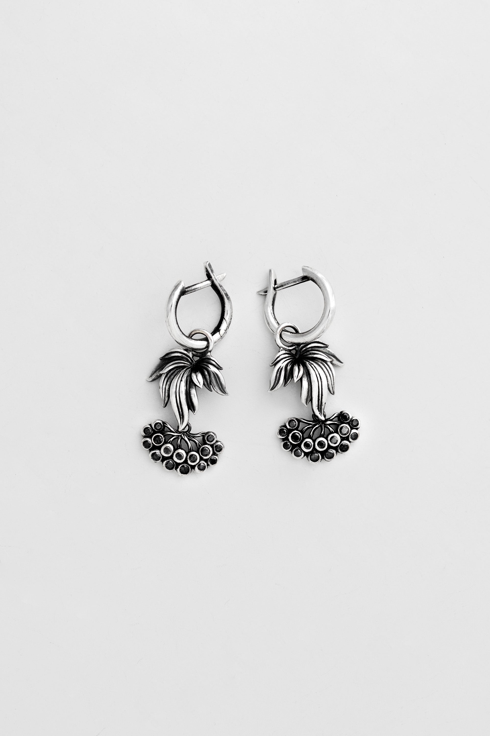 Kalyna Black Diamond Earrings