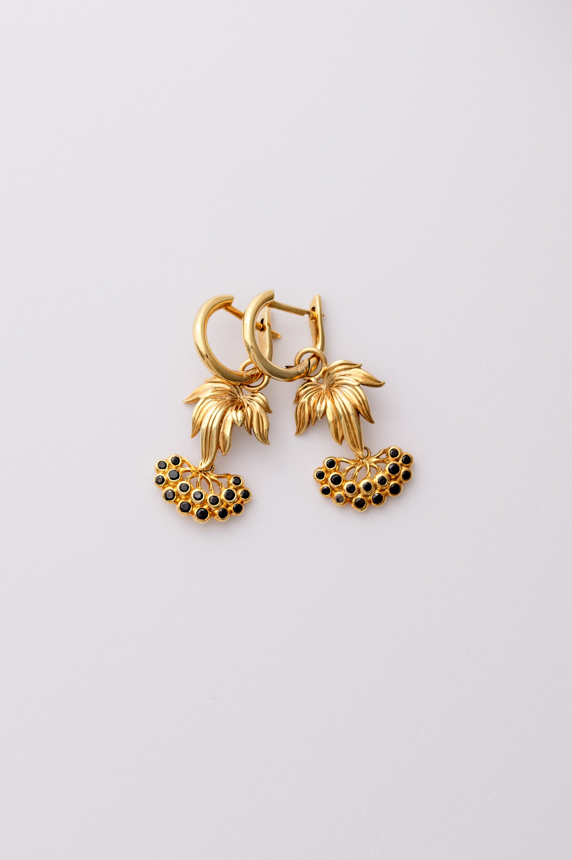 Kalyna Black Diamond Earrings