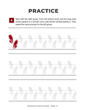 Cat Brush Practice Guide No.4
