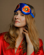 Silk Sleep Mask "Solar Bloom"