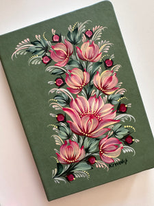 Crimson Petals — Notebook