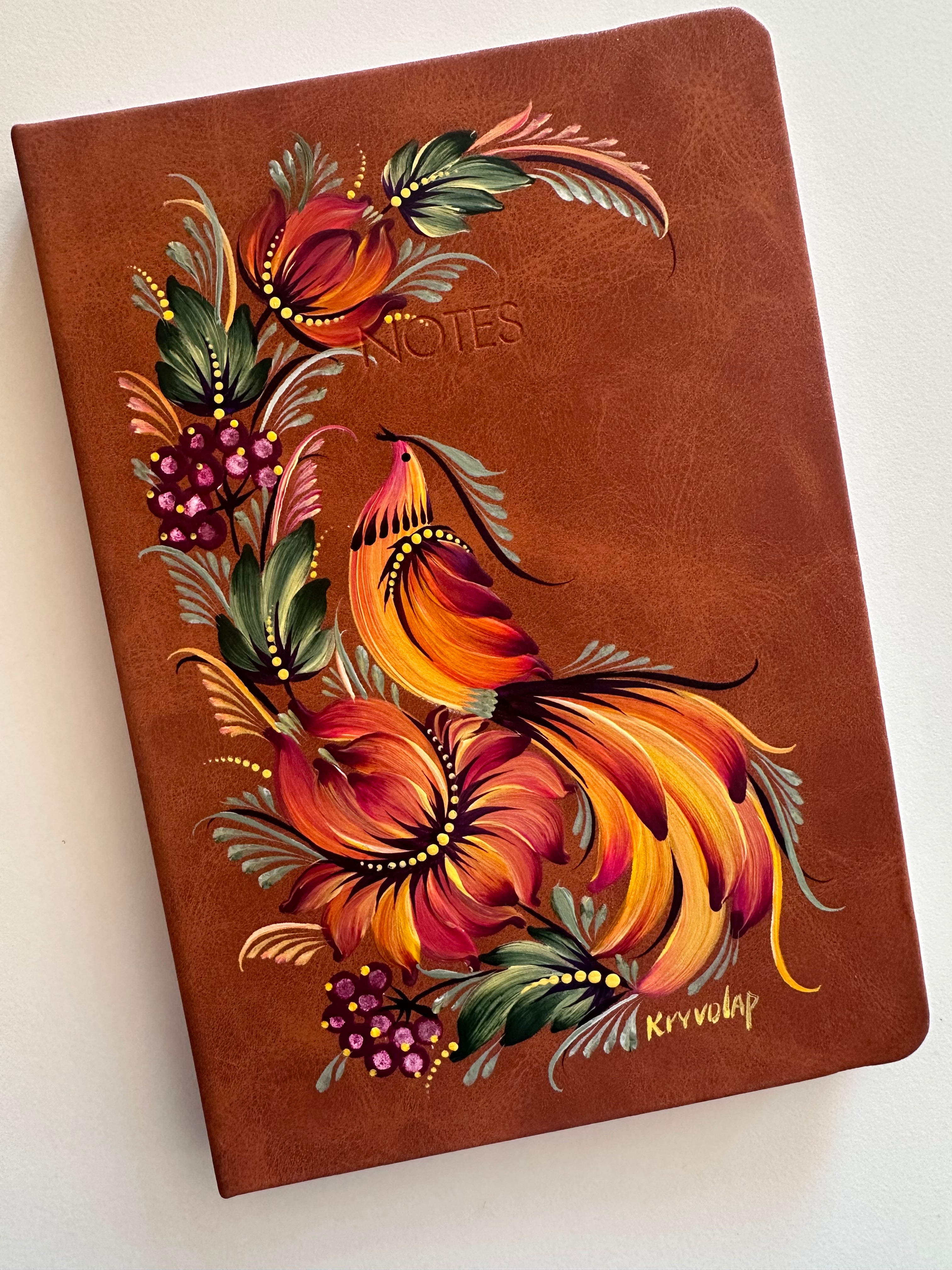 Golden Autumn Whispers — Notebook