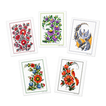 Set of 5 Postcards "Blooming Traditions"  – Art by Kryvolap