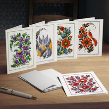 Set of 5 Postcards "Blooming Traditions"  – Art by Kryvolap