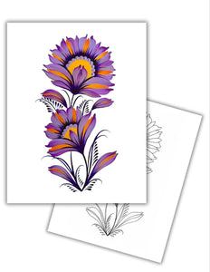 Petrykivka Coloring Book