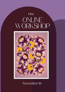 Live Online Workshop November 16, 2024