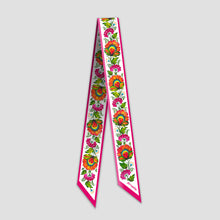 Silk Twilly “Floral Melody"