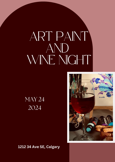 ART PAINT AND WINE NIGHT / May 24, 2024