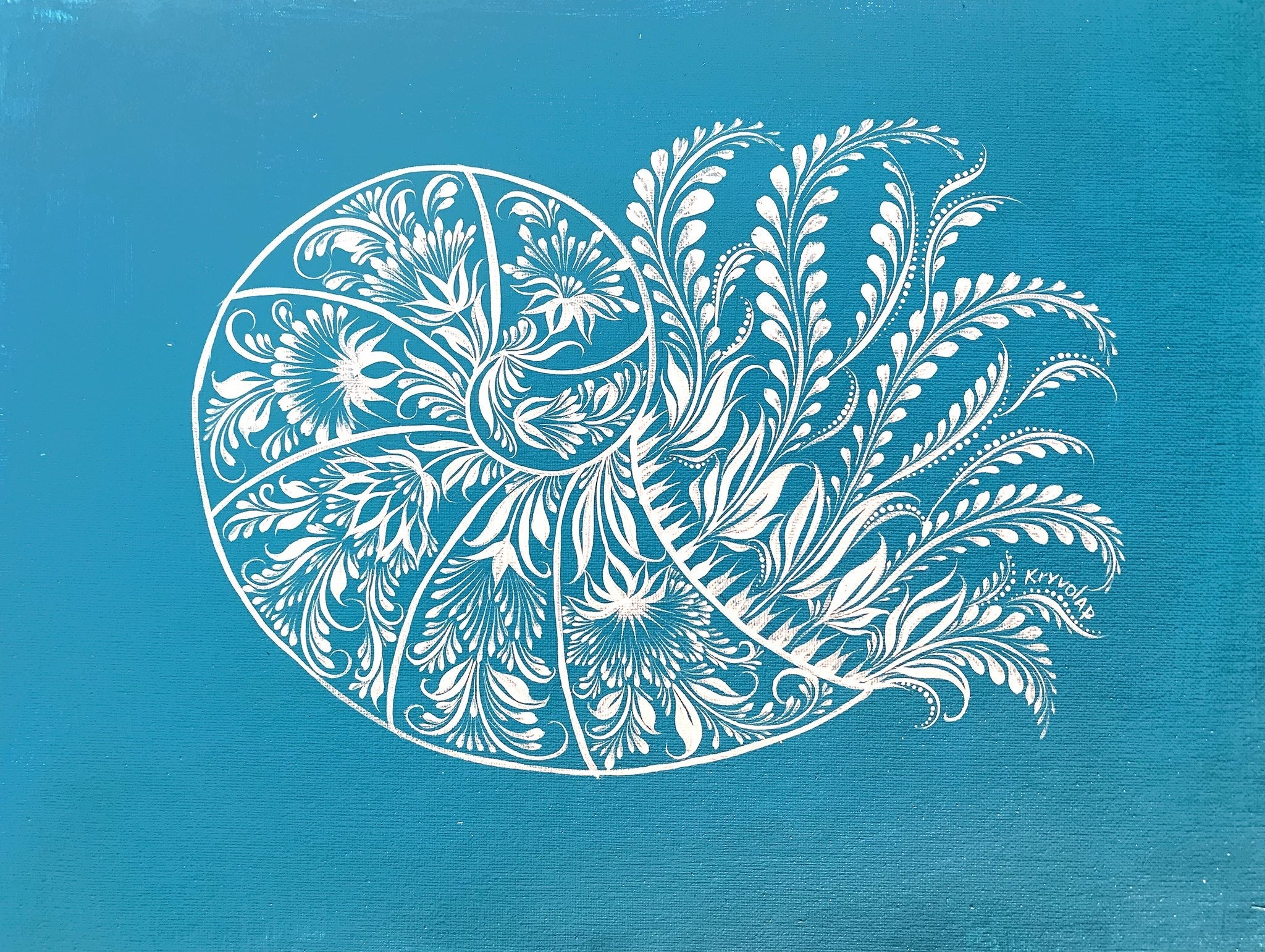 LONE SAILOR - 12 in x 16 in (30.5 cm x 40.6 cm)