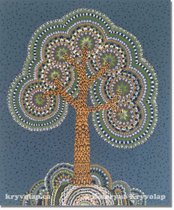 FASCINATING CROWN - 20 in x 24 in (50.8 cm x 61 cm)