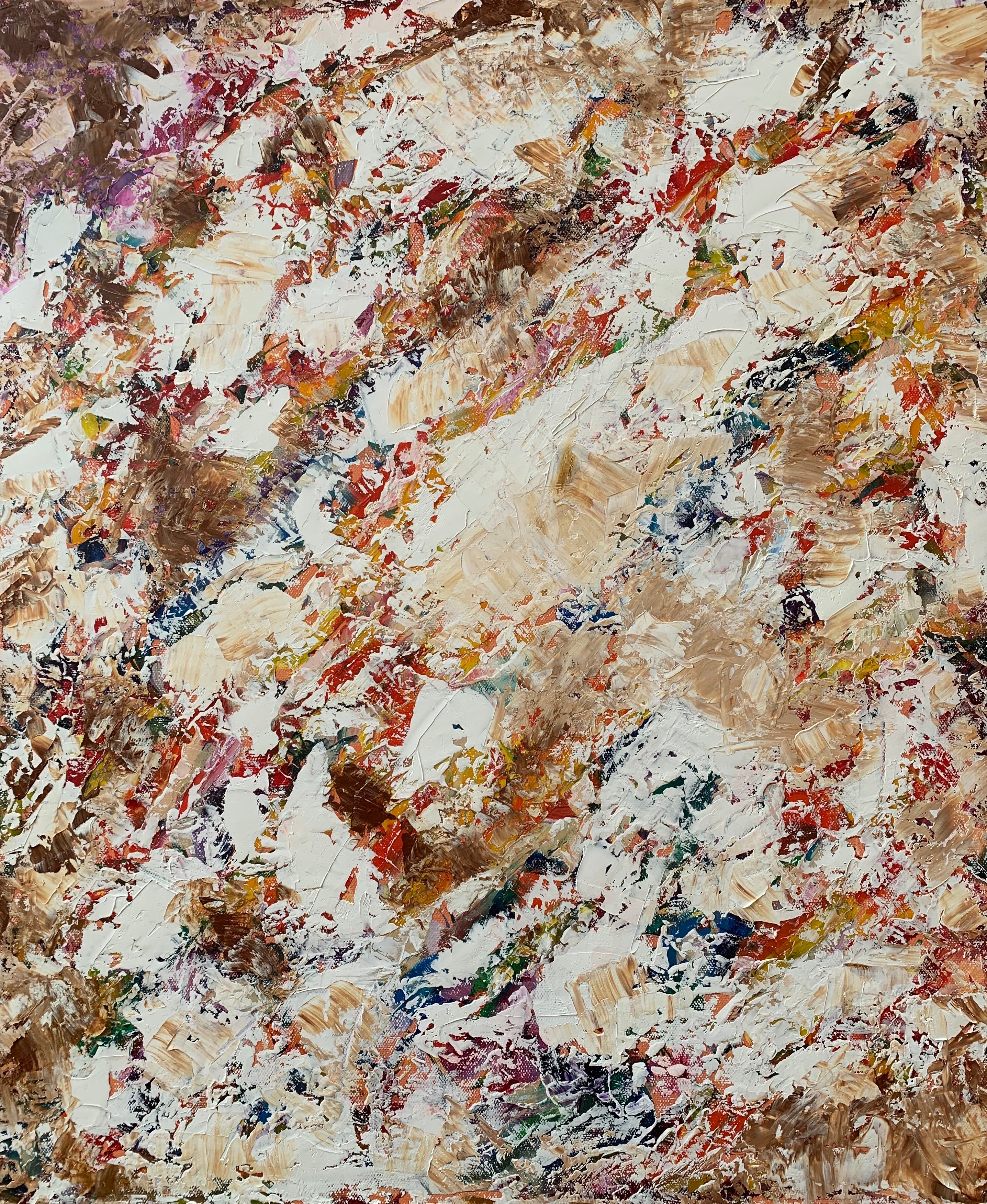 MARVELLOUS MARBLE - 20 in x 24 in (50.8 cm x 61 cm)