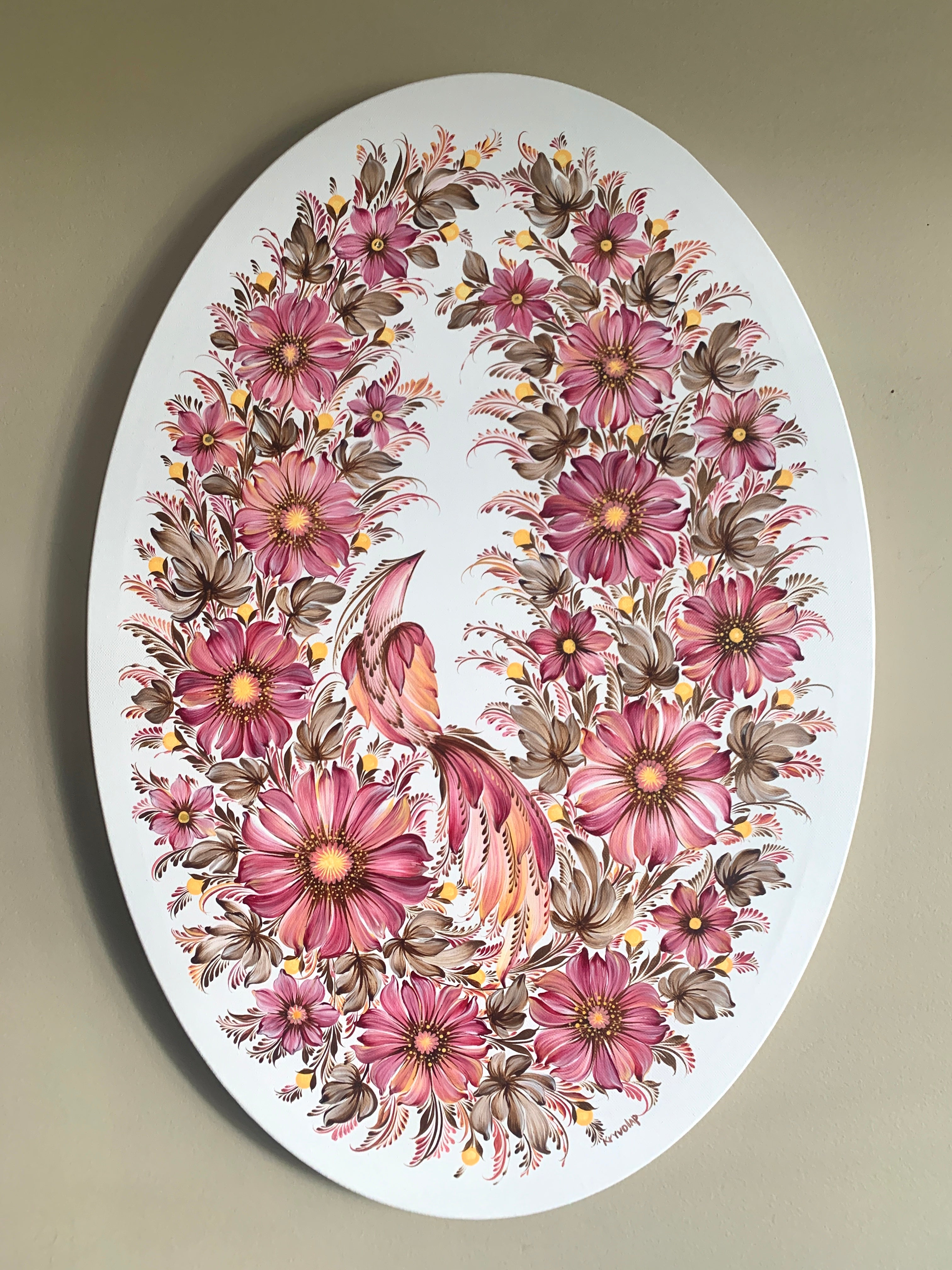 PHOENIX OF LOVE - 18 in x 26 in (45.7 cm x 66 cm)