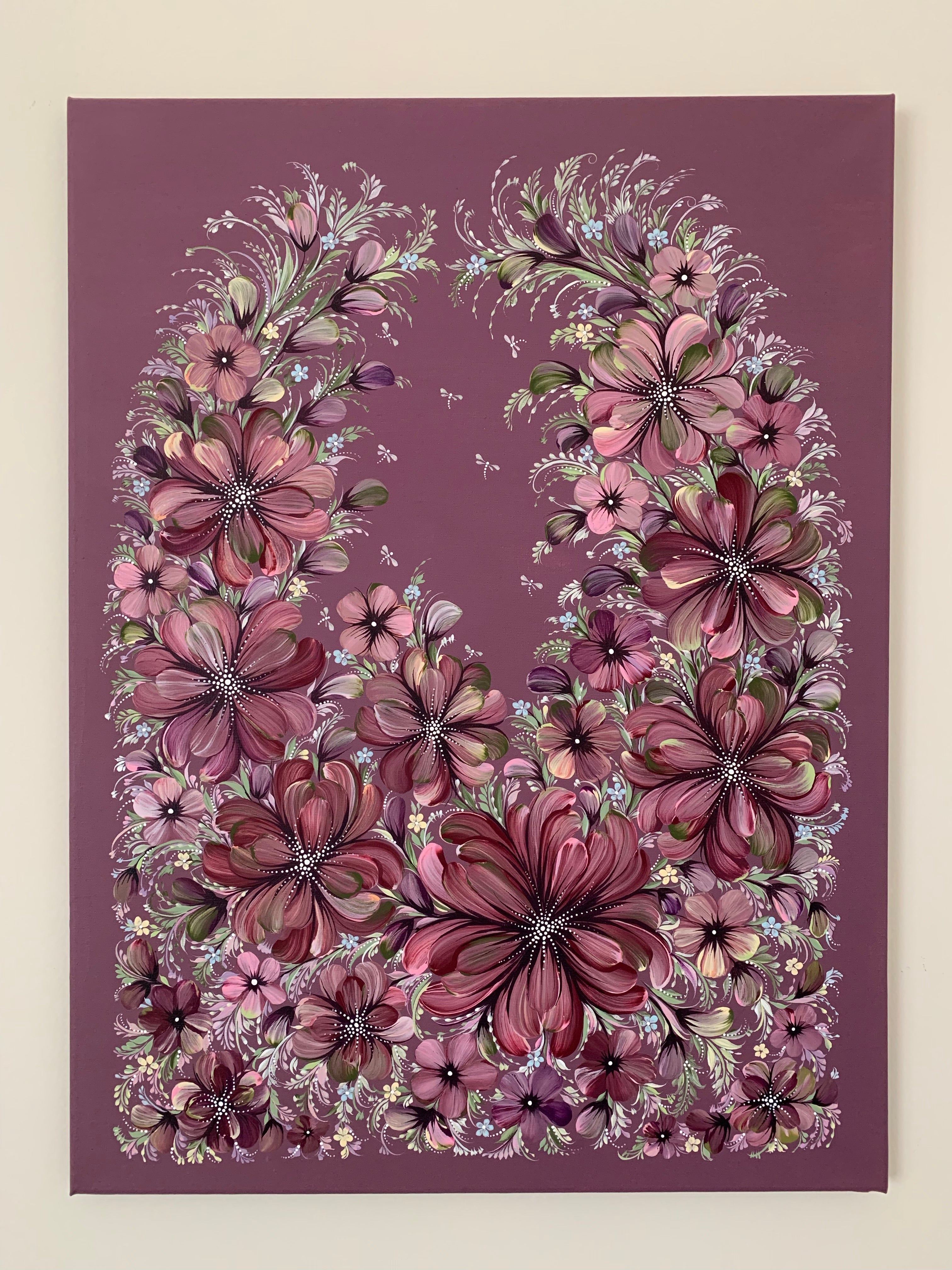 FLOWER BASKET - 18 in x 24 in (45.7 cm x 61cm)