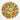 FLOWER MEDALLION 3 - 12 in x 12 in (30.4 cm x 30.4 cm)