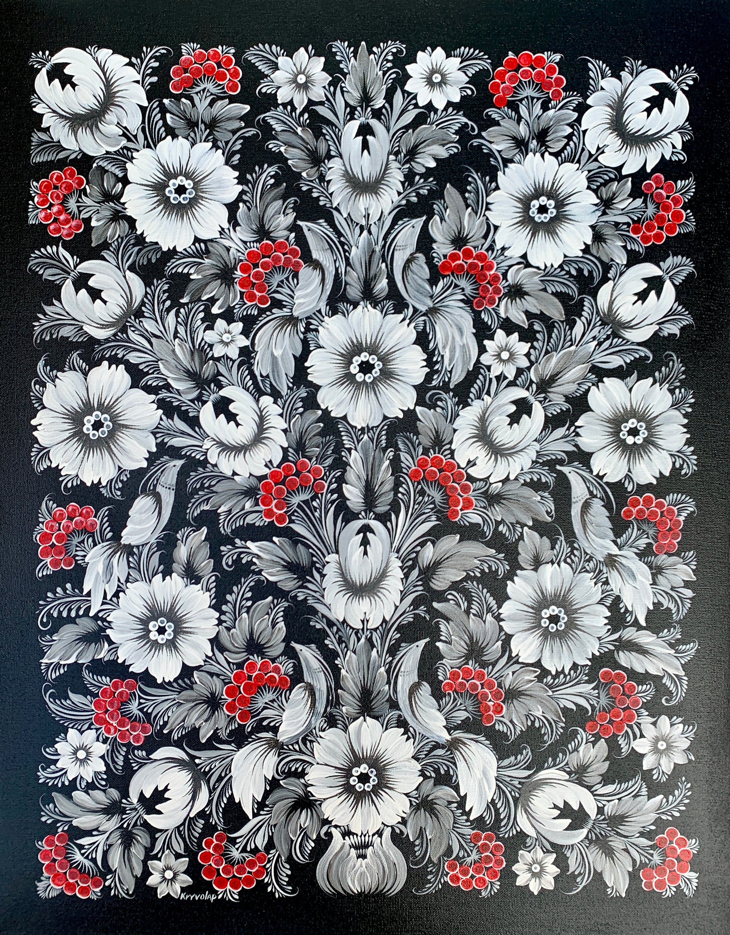 RECITAL IN AFFECTIONATE LOVE - 24 in x 30 in (61 cm x 76.2 cm)