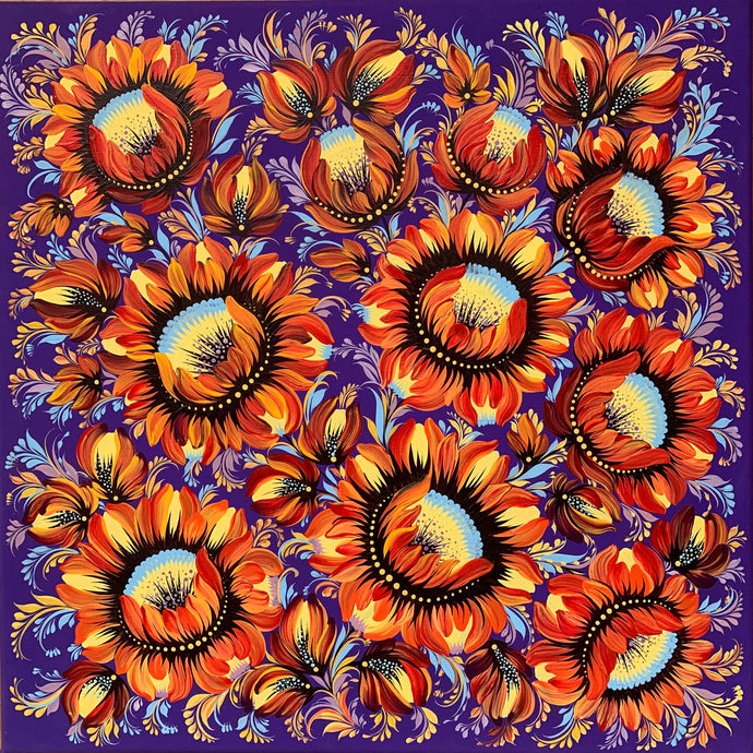 OPTIMISM - 20 in x 20 in (50.8 cm x 50.8 cm)