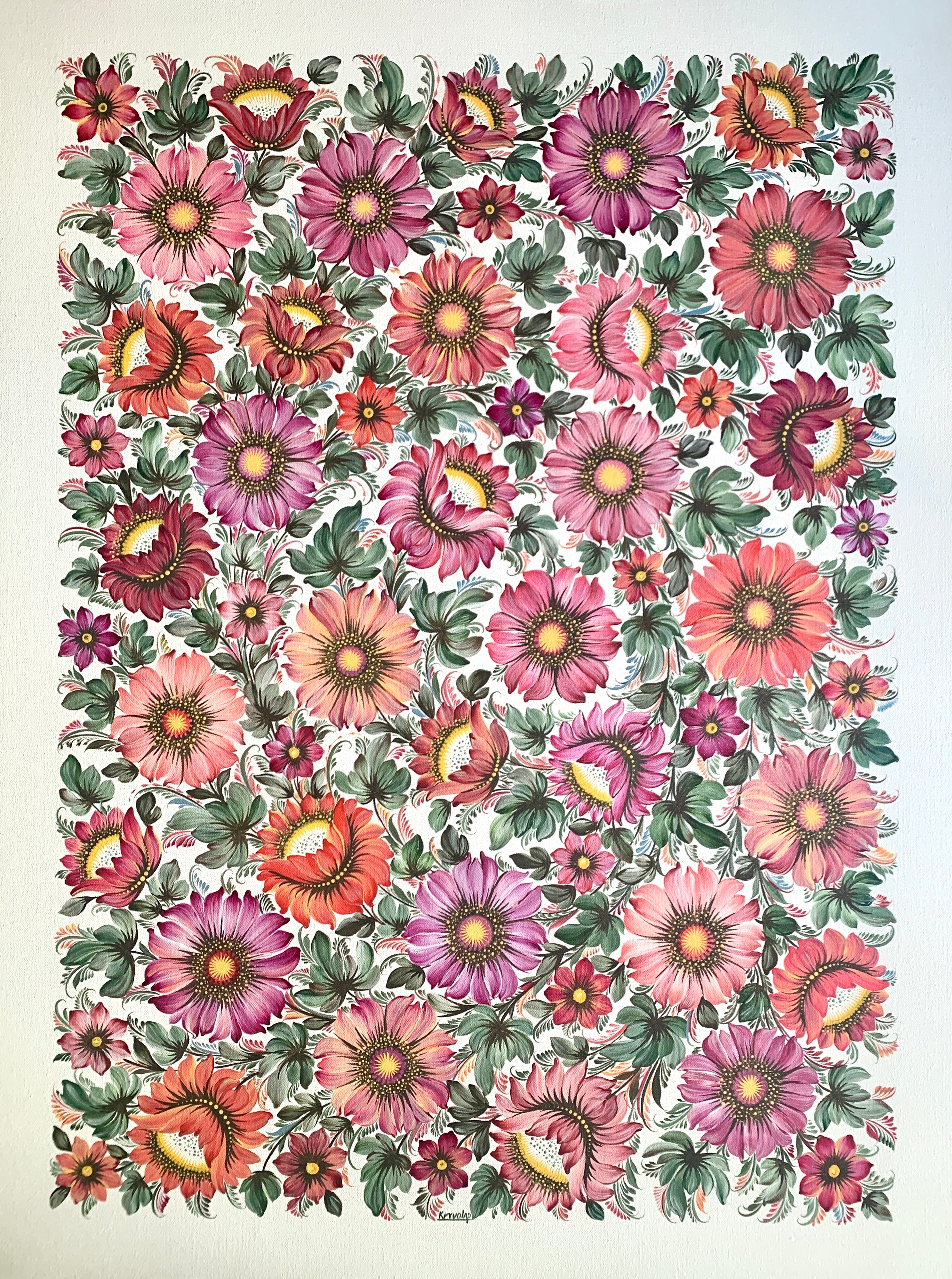COLORS OF LOVE - 30 in x 40 in (76.2 cm x 101.6 cm)