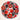 FLOWER MEDALLION 9 - 12 in x 12 in (30.4 cm x 30.4 cm)