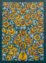 FLOWER POETRY - 18 in x 24 in (45.7 cm x 61 cm)