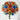 PETRYKIVKA BOUQUET - 12 in x 12 in (30.4 cm x 30.4 cm)