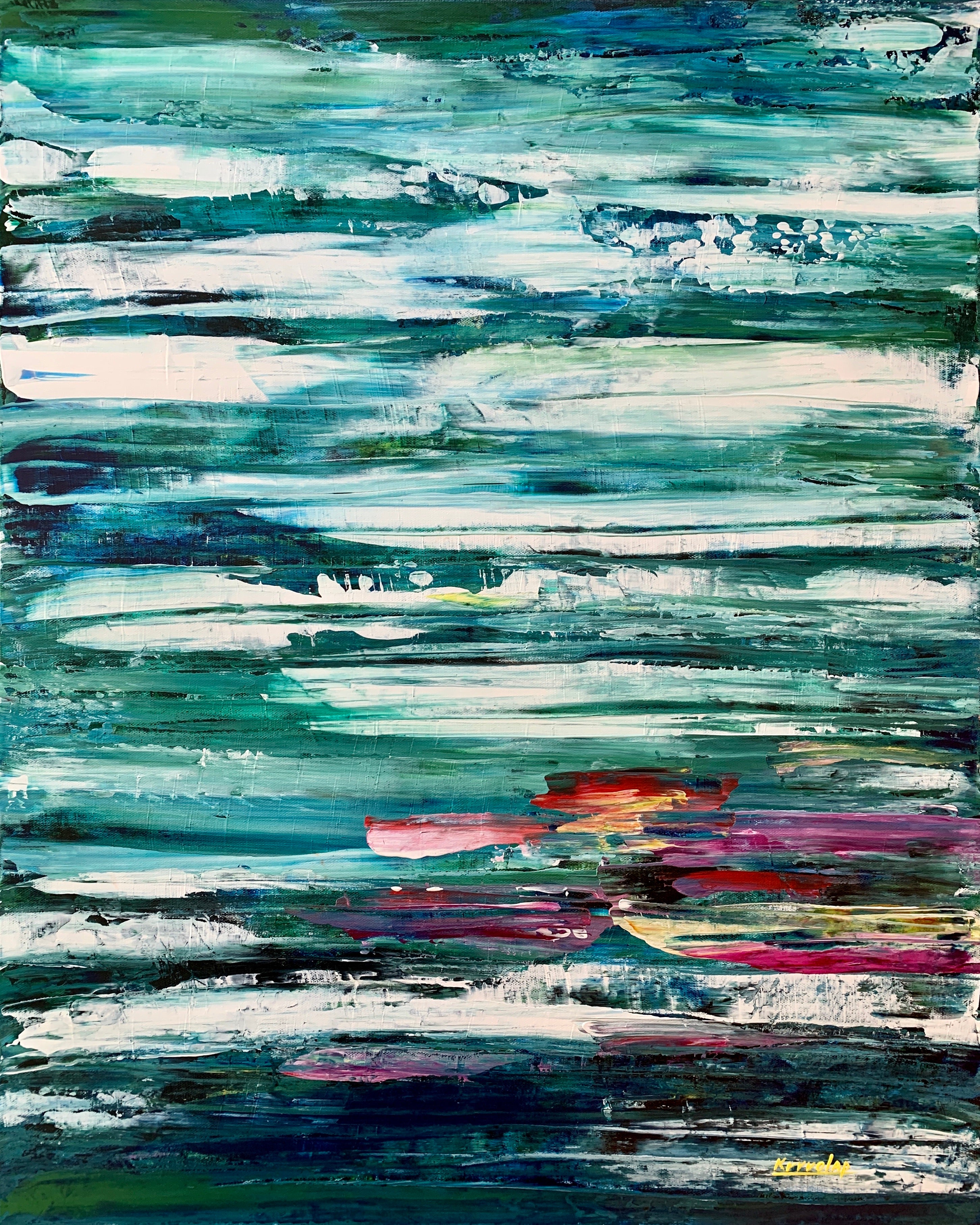 SERENDIPITY - 24 in x 30 in (61 cm x 76.2 cm)