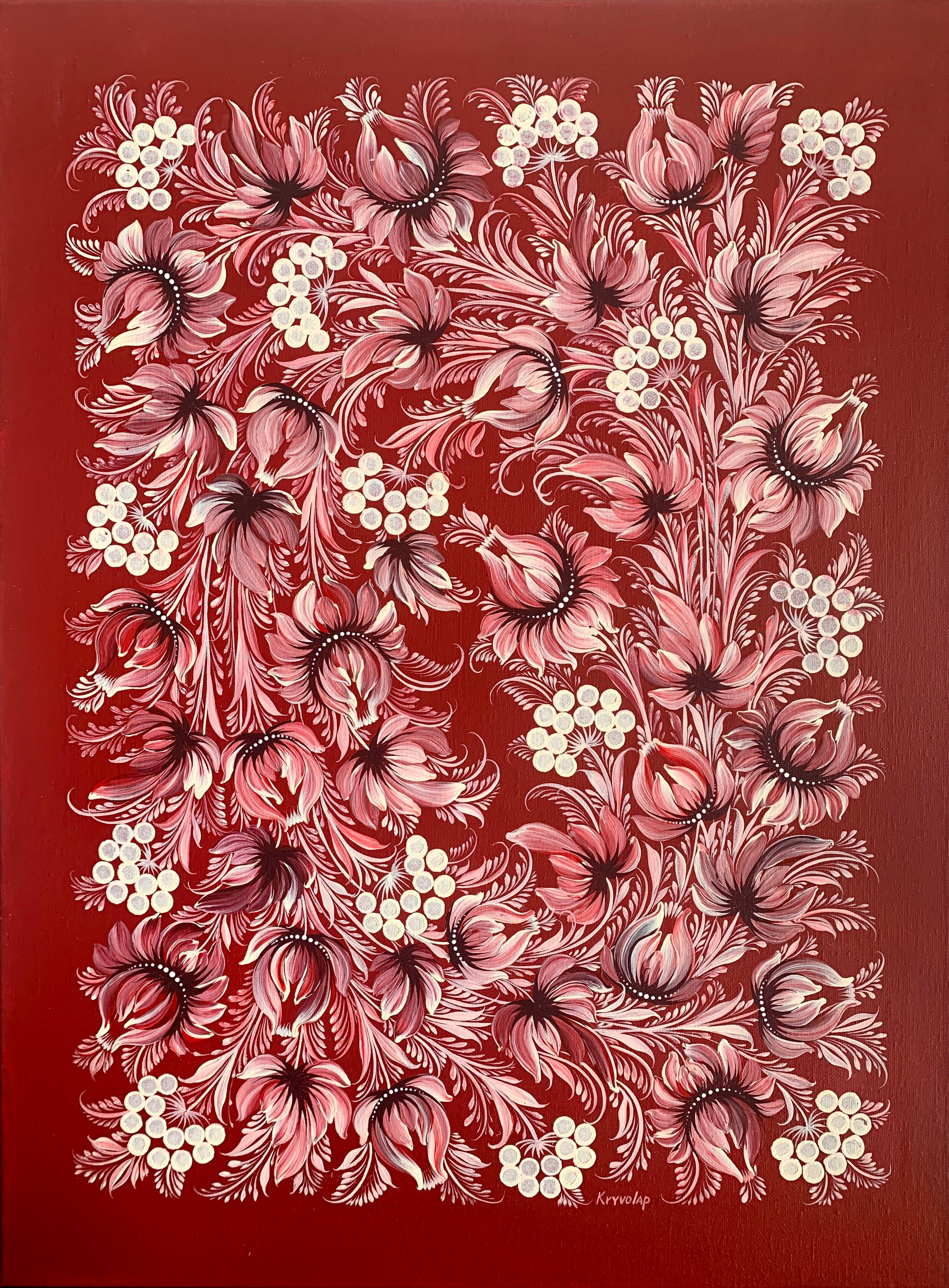 RED VELVET - 18 in x 24 in (45.7 cm x 61 cm)
