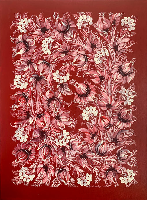 RED VELVET - 18 in x 24 in (45.7 cm x 61 cm)