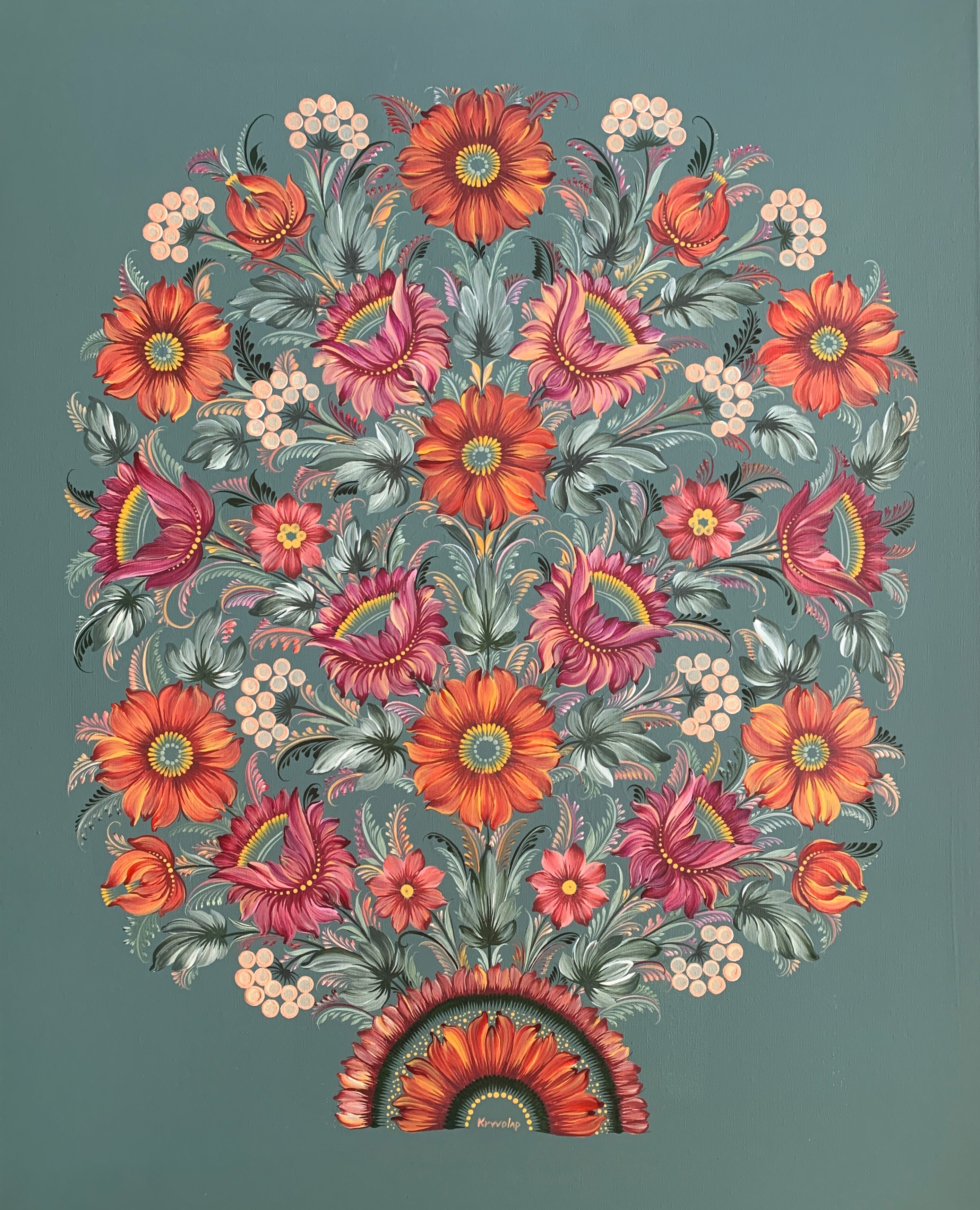 FLAVOR OF LOVE - 24 in x 30 in (61 cm x 76.2 cm)